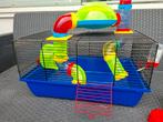 Mooie, complete hamsterkooi met alle toebehoren, Dieren en Toebehoren, Minder dan 60 cm, Kooi, Gebruikt, Minder dan 75 cm
