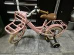 Sjoef Meisjes fiets 12 inch met zijwieltjes, Ophalen of Verzenden, Gebruikt, Minder dan 16 inch, Zijwieltjes