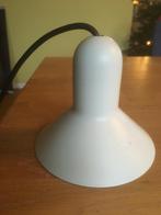 hanglampje Deens wit staal, Ophalen of Verzenden, Zo goed als nieuw, Metaal, Minder dan 50 cm