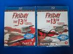 Friday the 13th Part 2 + 3, Cd's en Dvd's, Blu-ray, Ophalen of Verzenden, Zo goed als nieuw, Horror