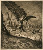 Koperdiepdruk naar Gustave Doré door Héliodore-Joseph Pisa, Antiek en Kunst, Kunst | Etsen en Gravures, Ophalen of Verzenden