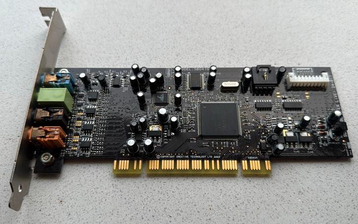Creative Sound Blaster live 24bit, Computers en Software, Geluidskaarten, Zo goed als nieuw, Ophalen of Verzenden
