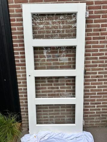 Stompe binnendeur met geslepen glaspanelen Skantrae beschikbaar voor biedingen