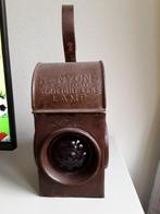 Oude treinlamp/spoorlamp/seinlamp, Verzamelen, Ophalen of Verzenden, Gebruikt, Trein, Overige typen