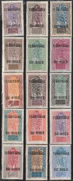 Fr. Niger Michel nr. 1-21 volle gom Plakker, Verzenden, Overige landen, Postfris