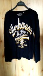 Cars donkerblauwe heren longsleeve met opdruk en ronde hals, Kleding | Heren, Cars, Ophalen of Verzenden, Zo goed als nieuw, Maat 48/50 (M)