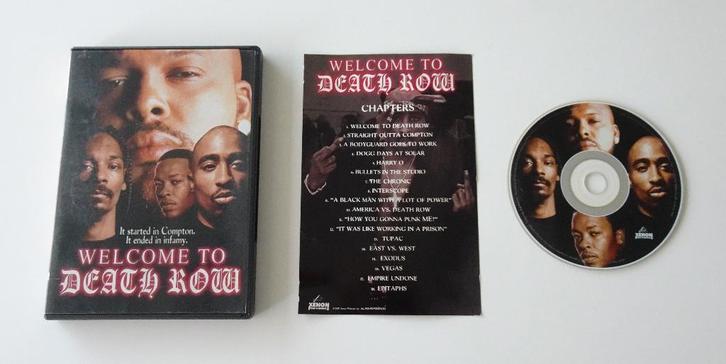 Welcome to Death Row -- Documentaire op DVD uit 2001, Cd's en Dvd's, Dvd's | Muziek en Concerten, Zo goed als nieuw, Documentaire