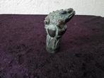 Bronzen wandelstokknop "pad", Ophalen of Verzenden