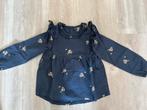 Lief, blauw shirtje/tuniekje van Z8! - maat 92, Kinderen en Baby's, Kinderkleding | Maat 92, Meisje, Z8, Ophalen of Verzenden