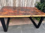 Eettafel, Huis en Inrichting, Tafels | Eettafels, Ophalen, 50 tot 100 cm, Zo goed als nieuw, 150 tot 200 cm