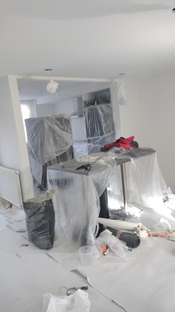 Latex Spuiten Schilderwerken Dakkapel zonder steiger, Garantie, Binnenschilderwerk