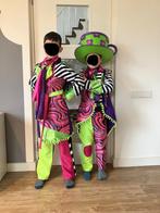 Twee leuke carnavalspakken voor loopgroep kinderen, Ophalen, Zo goed als nieuw, 134 t/m 140, Jongen of Meisje