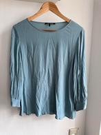 Zijde blouse licht blauw Luisa Cerano, Blauw, Maat 38/40 (M), Ophalen of Verzenden, Zo goed als nieuw