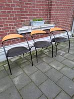 Drie design stoelen, Drie, Gebruikt, Ophalen of Verzenden