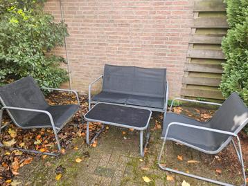 Tuinset - Bank, 2 Stoelen & Tafel beschikbaar voor biedingen