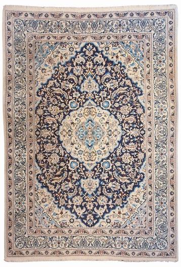 Groot perzisch tapijt Nain 340x240 wollen vloerkleed Iran beschikbaar voor biedingen