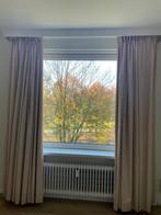 Prachtig gevoerde overgordijnen en vouwgordijnen, Huis en Inrichting, Stoffering | Gordijnen en Lamellen, 200 cm of meer, Beige