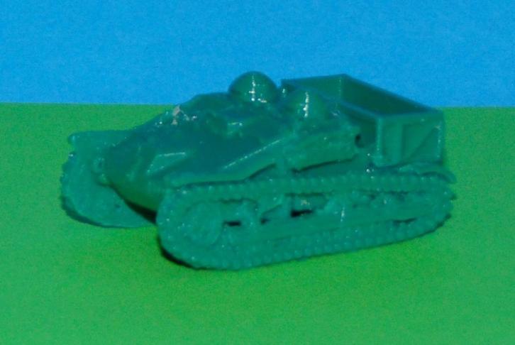 Franse Renault UE Chenilette - 3D-print in diverse schalen, Hobby en Vrije tijd, Wargaming, Nieuw, Historisch, Toebehoren, Verzenden