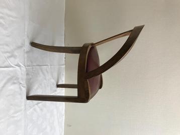 Eetkamerstoelen art deco, zes stuks beschikbaar voor biedingen
