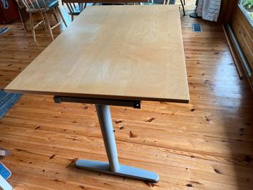 Ikea Galant Bureau - Berken - Verstelbaar - afbeelding 4