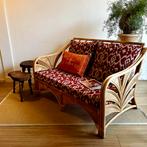 SUMMER SALE !! Palm leaf rotan bank vintage, Ophalen, ?, Zo goed als nieuw, ?