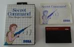 Secret Command compleet voor Sega Master System, Spelcomputers en Games, Games | Sega, Master System, Ophalen of Verzenden, Zo goed als nieuw
