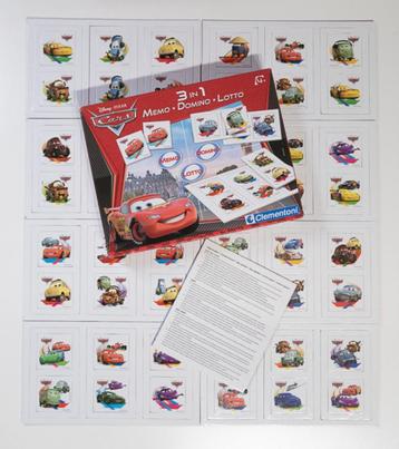 Cars spel memo, domino en lotto beschikbaar voor biedingen