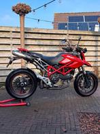 Ducati hypermotard 1100S 2009 (A2, vol vermogen), Motoren, 2 cilinders, Particulier, Sportuitlaat, Minimaal motorrijbewijs A2