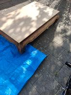 Teak houten opiumtafel., Huis en Inrichting, Tafels | Salontafels, Ophalen, Gebruikt, 100 tot 150 cm, Teakhout