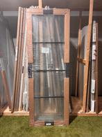 Stompe glasdeur zwart - 83 x 231,5, 80 tot 100 cm, 215 cm of meer, Binnendeur, Nieuw