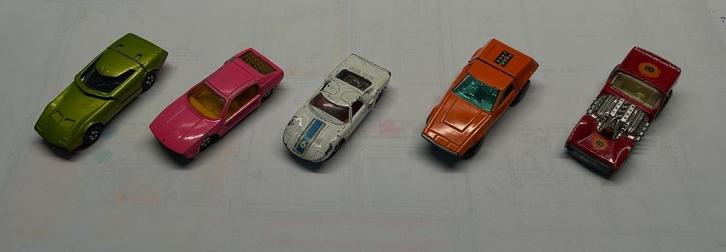Matchbox autos 1969 - 1972, Hobby en Vrije tijd, Modelbouw | Auto's en Voertuigen, Gebruikt, Auto, 1:50 of kleiner, Overige merken