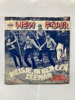 Vinyl singel New Four - Meisje ik ben een zeeman, Ophalen, Gebruikt, Overige formaten, Levenslied of Smartlap