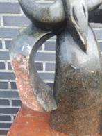 Stenen uil  maker W Sachiti, Antiek en Kunst, Kunst | Beelden en Houtsnijwerken, Ophalen of Verzenden