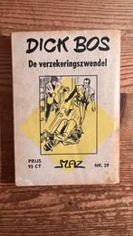Dick Bos: De verzekeringszwendel, Boeken, Gelezen, Alfred Mazure, Eén stripboek, Ophalen of Verzenden