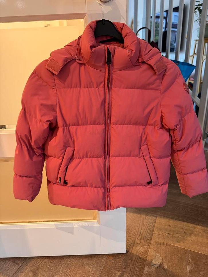 Airforce Puffer Winterjas maat 8 jaar, Kinderen en Baby's, Kinderkleding | Maat 128, Gebruikt, Meisje, Jas, Ophalen
