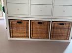 Witte Kallax kast Ikea met mandjes, Ophalen, Zo goed als nieuw