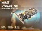 Asus Xonar SE PCIe 5.1 Gaming Soundcard in perfecte staat., Computers en Software, Geluidskaarten, Ophalen of Verzenden, Asus