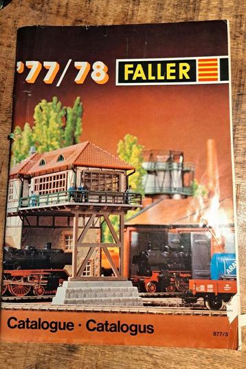 Faller catalogus '77 '78 beschikbaar voor biedingen