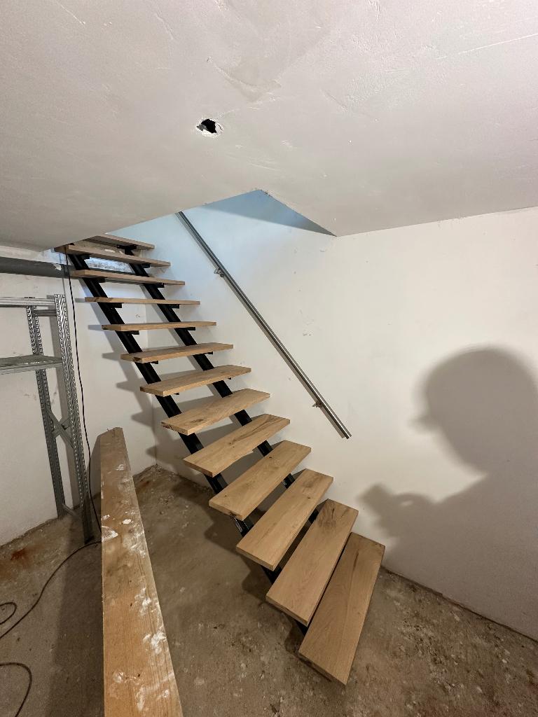 Trap op maat, Doe-het-zelf en Verbouw, Ladders en Trappen, Ophalen of Verzenden, Nieuw, 2 tot 4 meter