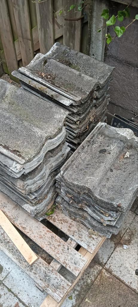 Gebruikte Sneldek Dakpannen - antracite, Doe-het-zelf en Verbouw, Dakpannen en Dakbedekking, Gebruikt, Dakpannen, Steen of Klei