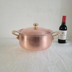 Culinox spring GL koperen pan hapjespan sauspan met deksel, Huis en Inrichting, Keuken | Potten en Pannen, Ophalen of Verzenden