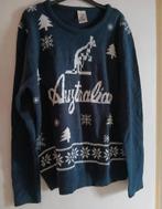 Australian kerst trui maat XXL, Blauw, Overige maten, Ophalen of Verzenden, Zo goed als nieuw