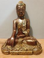 Prachtig groot Boeddha beeld mooi versierd perfecte staat, Antiek en Kunst, Ophalen of Verzenden