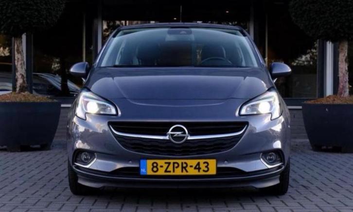 Opel Corsa 1.0T 66KW/90PK 3D 2015 Grijs, Auto's, Opel, Particulier, Corsa, Achteruitrijcamera, Airbags, Airconditioning, Bluetooth