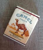 Vintage pakje CAMEL FILTER SIGARETTEN, Verzamelen, Ophalen of Verzenden, Zo goed als nieuw, Tabaksdoos of Verpakking