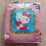 Knooptapijt Hello Kitty met hartje (Vervaco), Ophalen of Verzenden, Nieuw
