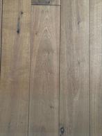 Massief Eiken Vloer - 60m2, Ophalen, Gebruikt, Vloerdelen of -planken, 10 m² of meer