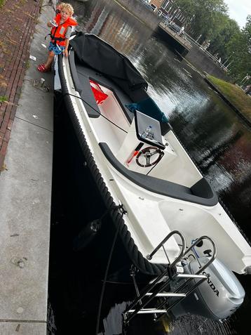 Zo goed als nieuwe 5.40m – 20 pk Honda super stabiel! beschikbaar voor biedingen