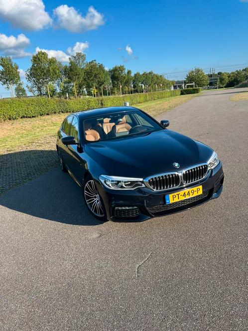 BMW 5-serie 520d M-Sport High Executive Pano, Auto's, BMW, Particulier, ABS, Achteruitrijcamera, Adaptieve lichten, Airbags, Airconditioning