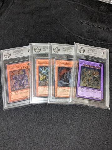 Yugioh Ultimate Rare 1st edition PGS 9 Graded Kaarten beschikbaar voor biedingen